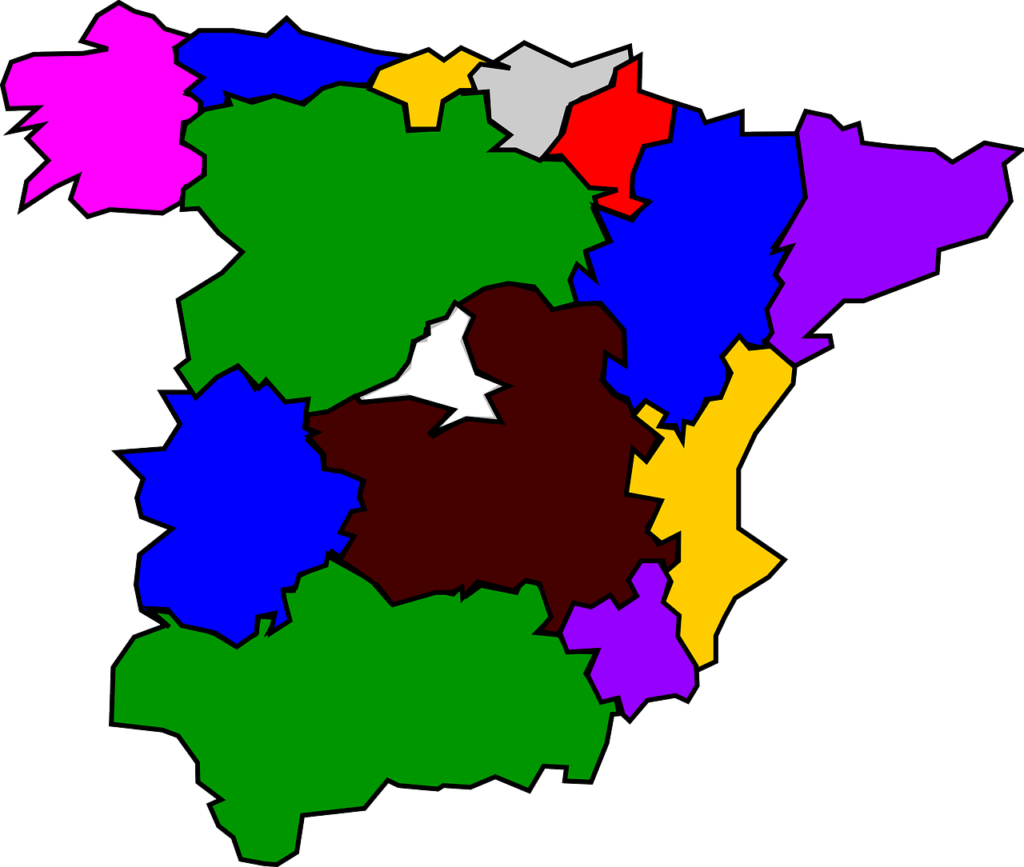 CEDDD autonómicos mapa España